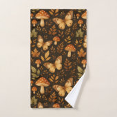 Boho Woodland Forest-paddenstoelen | Valkleuren Bad Handdoek (Handdoek)