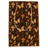 Boho Woodland Forest-paddenstoelen | Valkleuren Medium Cadeauzakje (Voorkant)