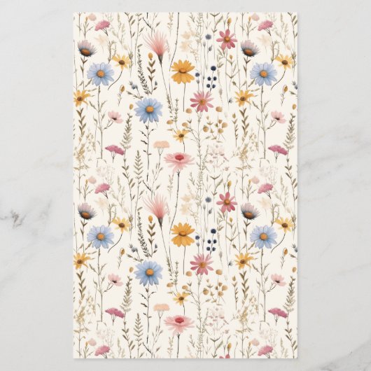 Boho Woodland Fox, wie kent mama het beste spel Flyer (Achterkant)