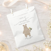 Boho Woodland Love is Sweet Favors Bag Bedankzakje (Geknipt)