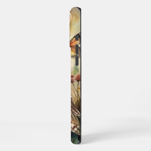 Boho Woodland Owl iPhone Hoesje (Linkerkant)