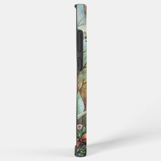 Boho Woodland Owl Samsung Galaxy Hoesje (Rechterkant)