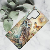 Boho Woodland Owl Samsung Galaxy Hoesje