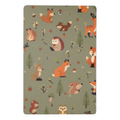 Boho Woodland Persoonlijk Mini Klembord (Achterkant)