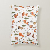 Boho Woodland Persoonlijke Baby Accent Kussen (Achterkant (Verticaal))