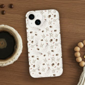 Boho Woodland Winterberry Pattern Case-Mate iPhone Case