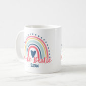 Boho Work Bestie Custom Mok, collega Koffiemok (Voorkant links)