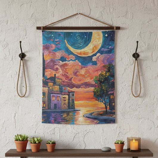 Boho Woven Wall Tapestry for Cozy Home Decor Wandkleed