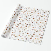 Boho Wrapping Paper Cadeaupapier (Uitgerold)
