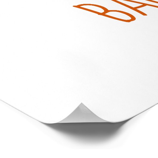 Boho Yellow Sunshine Baby shower Welkomstteken Poster (Hoek)