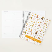 Boho Yoga Meisje Aangepaste Naam Planner (Display)