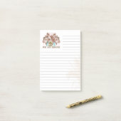 Boho You Are Enough Gelinieerde 3M Post-it® Notiti Notes (Op bureau)