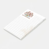 Boho You Are Enough Gelinieerde 3M Post-it® Notiti Notes (Schuin)
