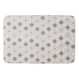 Boho zach neutraal tribale geometrische Aztekenpat Badmat