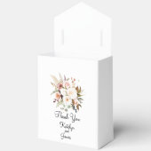 Boho Zachte Gekleurde Rozen/Witte Bloemen Bedankdoosjes (Open)