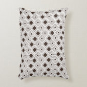 Boho zachte neutrale tribale geometrische Aztekenp Accent Kussen (Voorkant(Verticaal))