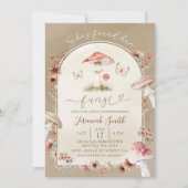 Boho Ze heeft haar paddenstoel Vrijgezellenfeest g Kaart (Voorkant)