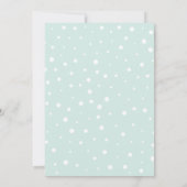 Boho Zee Dier Baby shower Uitnodiging (Achterkant)