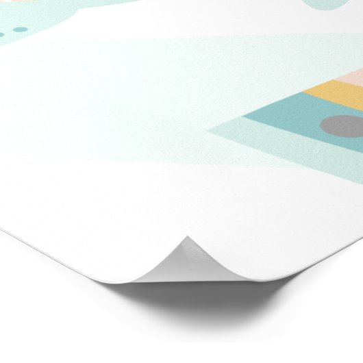 Boho Zee Dieren Poster (Hoek)