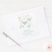 Boho Zee Dierenvierkante Stickers (Envelop)