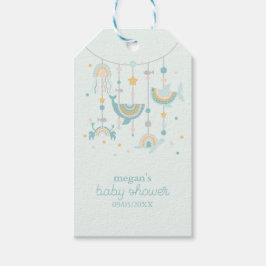 Boho Zee Dierenvierkante Stickers Cadeaulabel