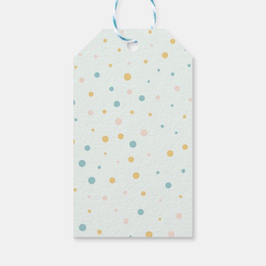 Boho Zee Dierenvierkante Stickers Cadeaulabel (Achterkant)