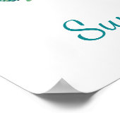 Boho Zee Schildpad Art Print - Ocean Wall Art (Hoek)