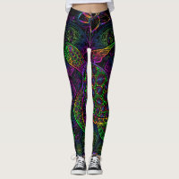 Boho Zee Schildpad: psychedelisch Mandala-patroon