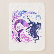 Boho Zeemeermin Roze & Paars