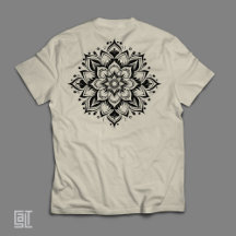 Boho Zen Mandala Ingewikkelde Bloemmotieven Heilig