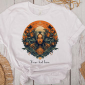 Boho  Zen Vibes Godin in Natuur T-shirt