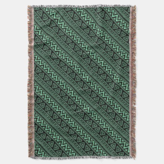 Boho ZigZag Deken (Voorkant Verticaal)