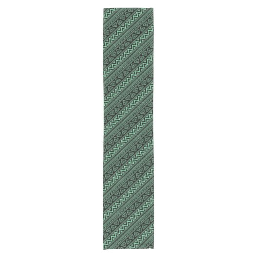 Boho ZigZag Korte Tafelloper (Voorkant)