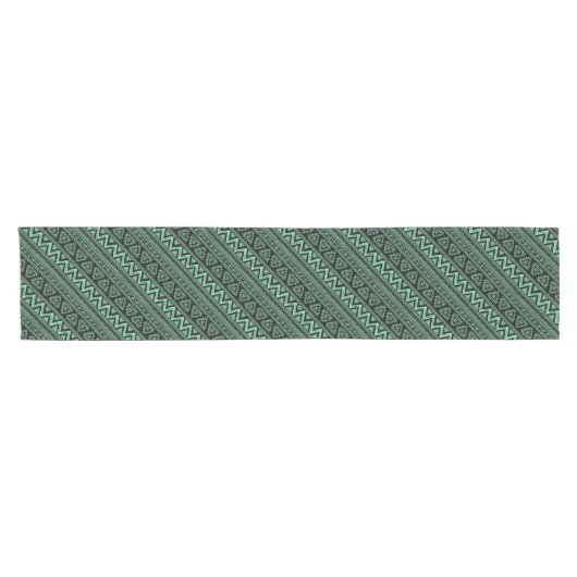 Boho ZigZag Korte Tafelloper (Horizontaal)
