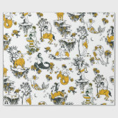 Boho Zodiac Astrologie Horoscoop Wrapping Papier (Vlak)