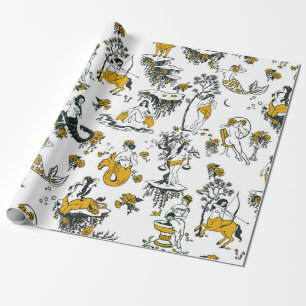 Boho Zodiac Astrologie Horoscoop Wrapping Papier