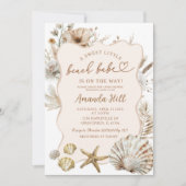 Boho Zomer Strand schatje Baby Shower Kaart (Voorkant)