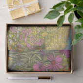 Boho Zomer Wildbloemvelden Kleurrijke Decoupage Tissuepapier (Geschenk)