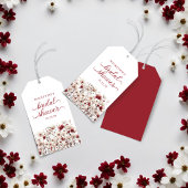 Boho Zomer Wilde Bloemen Bruiloft Feest Cadeaulabel