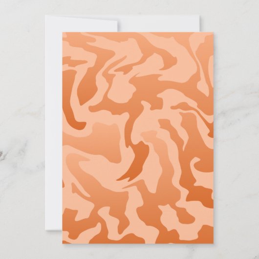 Boho zomer zon bruiloft kaart (Achterkant)