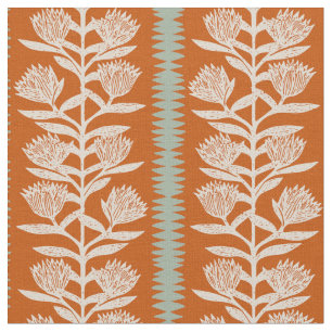 Boho zomerhuis geometrische terracotta minimalis stof