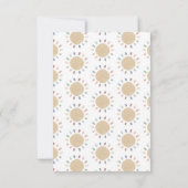 Boho Zon Bedankkaart (Achterkant)