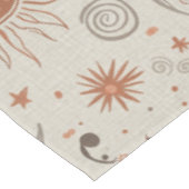 Boho Zon- en Maanpatroon Tafelkleed (Gekanteld)