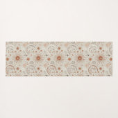 Boho Zon- en Maanpatroon Yogamat (Achterkant (horizontaal))