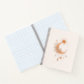 Boho Zon & Maan Deluxe Notitieboek (Binnen)