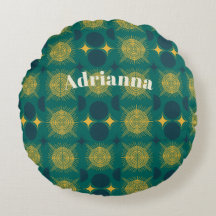 Boho Zon Maan Sterren Baby Turquoise Geel Geperson