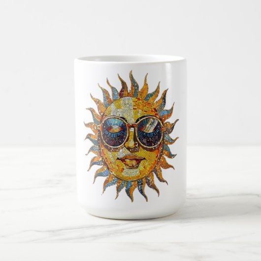 Boho Zon met Zonnebril Koffiemok (Center)