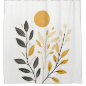 Boho Zonne Oasis Douchegordijn (Voorkant)