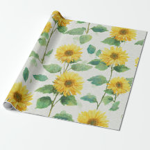 Boho Zonnebloem Geel Bloemmotief Lente Zomer