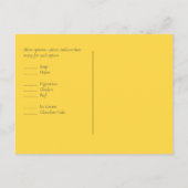 Boho Zonnebloem Salie Groene Huwelijk Briefkaart (Achterkant)